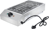 Olmecs Electric Grill Stainless Steel Smokeless BBQ Grill Countertop